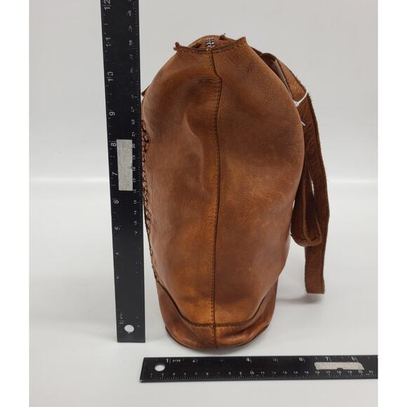 VILENCA HOLLAND EUC ANTHROPOLOGY EAST WEST NORTH SOUTH STITCH TOTE BAG - Picture 3 of 9